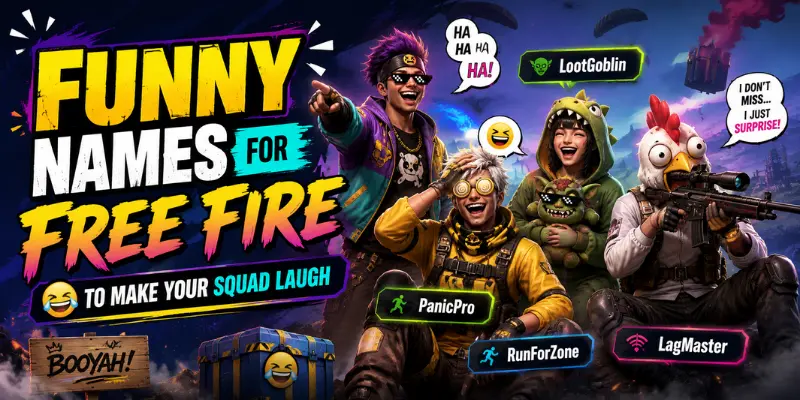 funny names for free fire to make your squad laugh