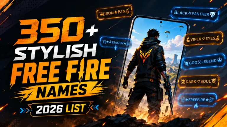 names for free fire